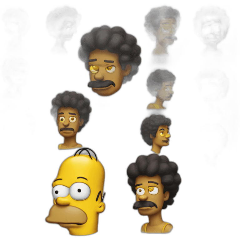 Hommes Simpson emoji