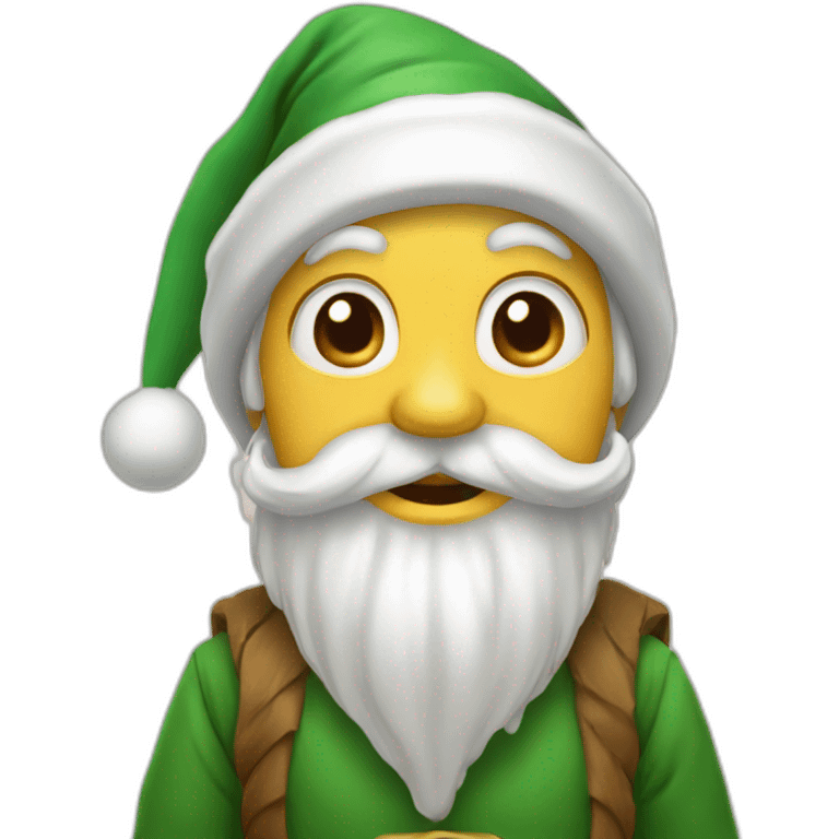 Duendes navideños emoji