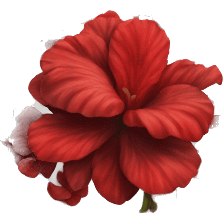 flor cravo vermelho emoji