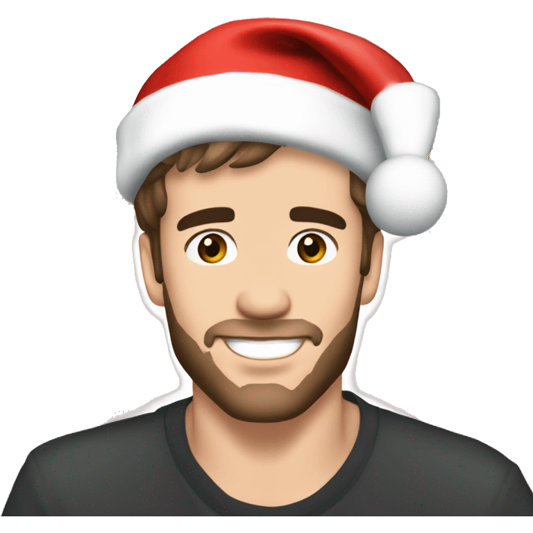 liam payne wearing christmas hat emoji