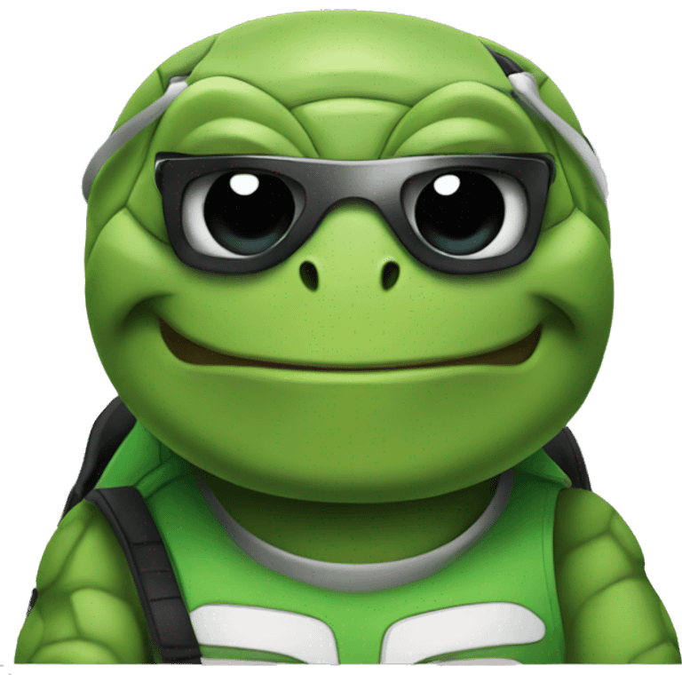 dj turtle emoji