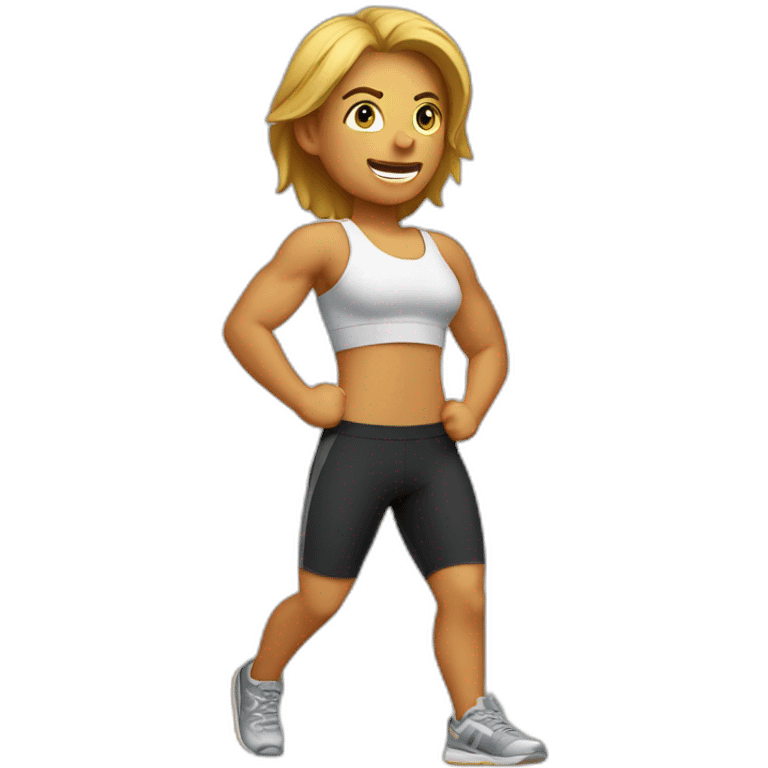 Body Attack participant emoji