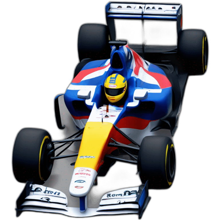 Formule 1 car emoji