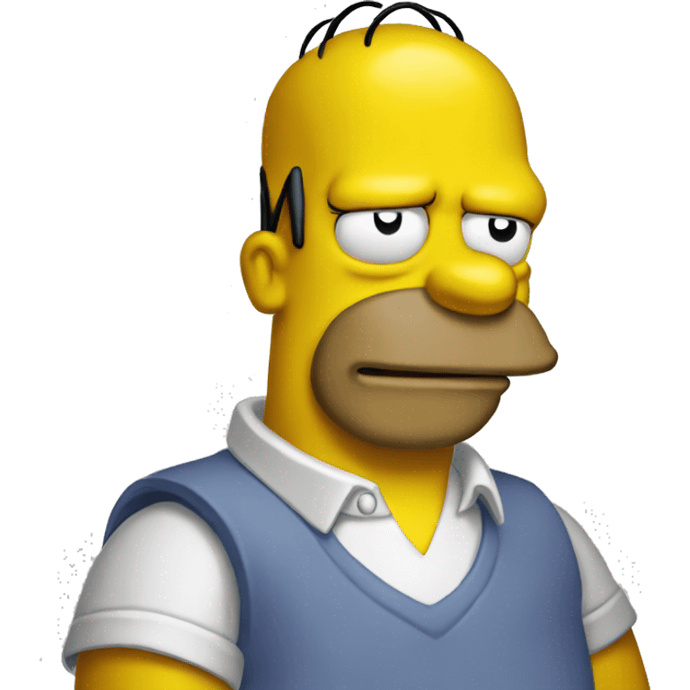 Homer simpsons emoji