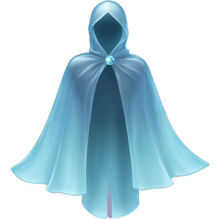 faceless mannequin flapping crystal cape emoji