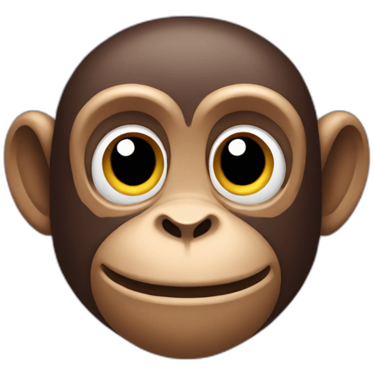 Monky purple emoji