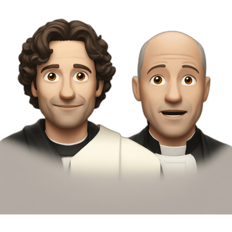 Fleabag and hot priest emoji