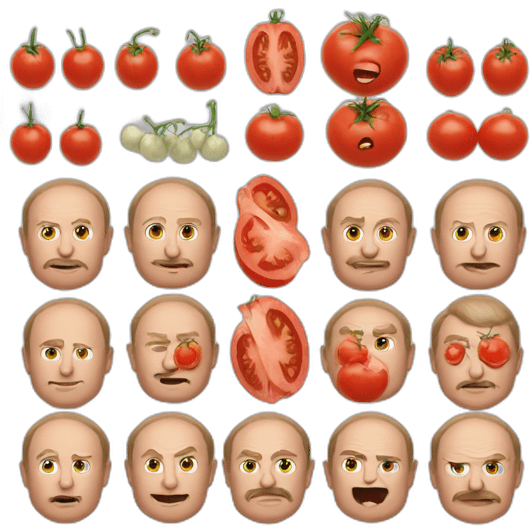 PUTIN AND TOMATO emoji