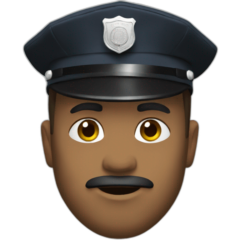 POLICE STOP emoji