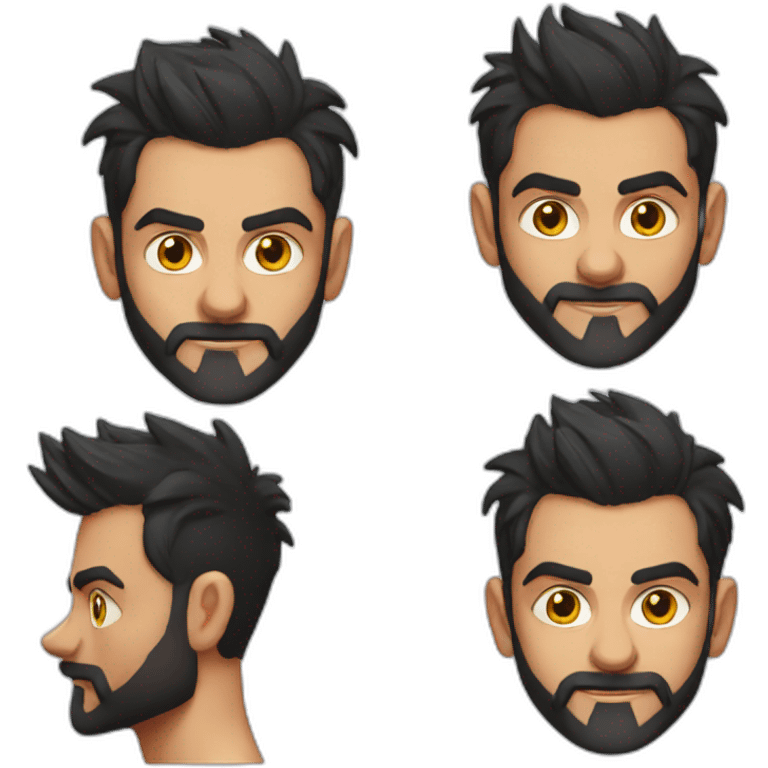 Virat kohli 18 emoji