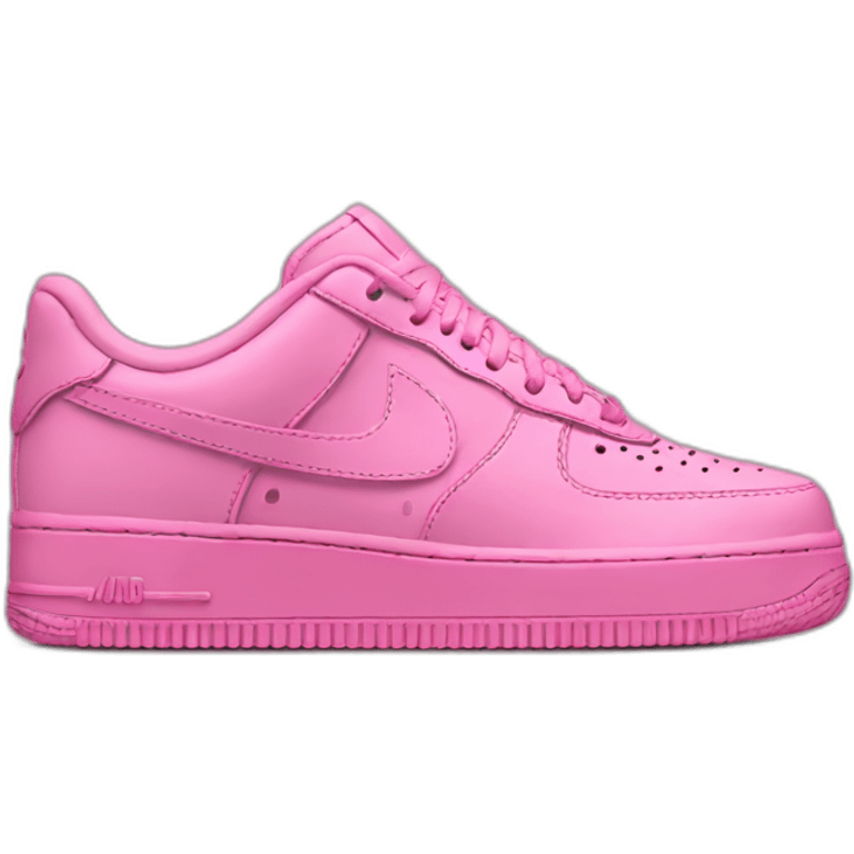 Pink airforces emoji