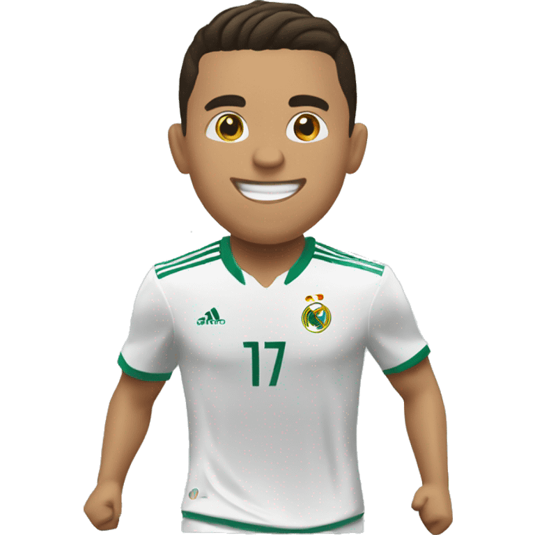 Ronaldo qui fait ça célébration  emoji