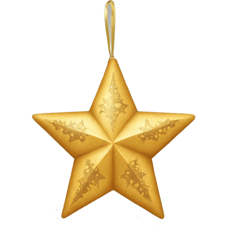 christmas decoration star emoji