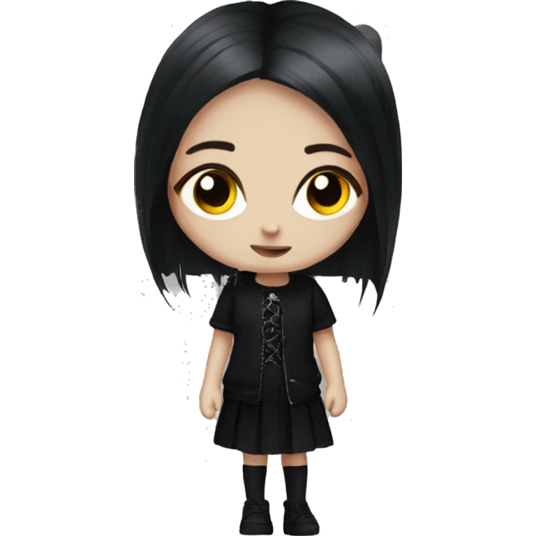 goth girl emoji