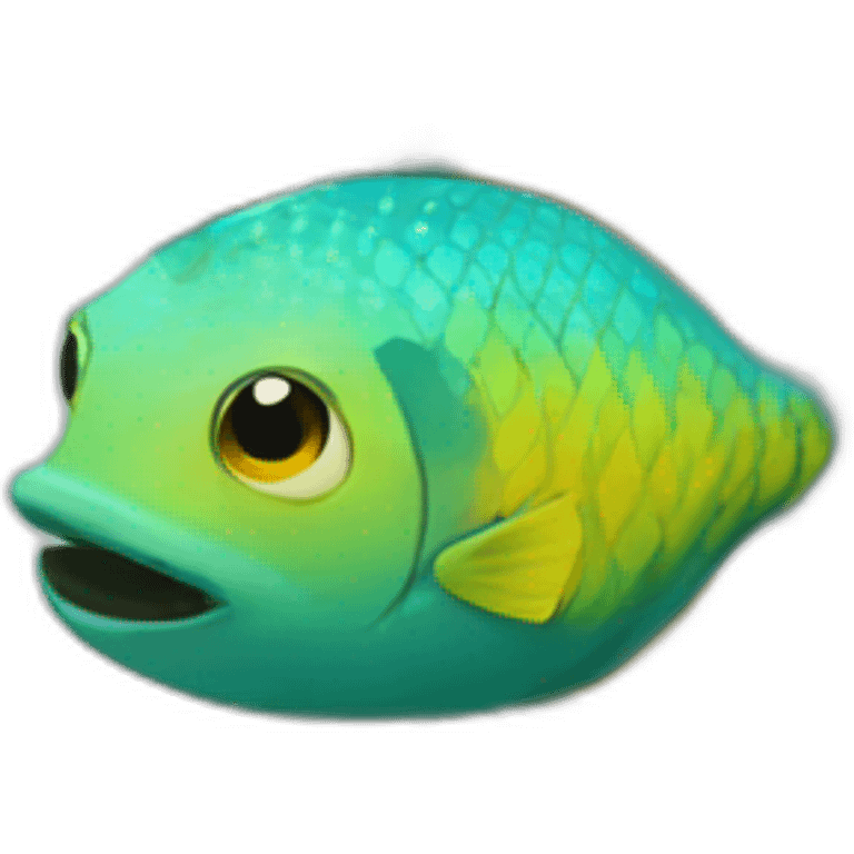 Funky fish  emoji