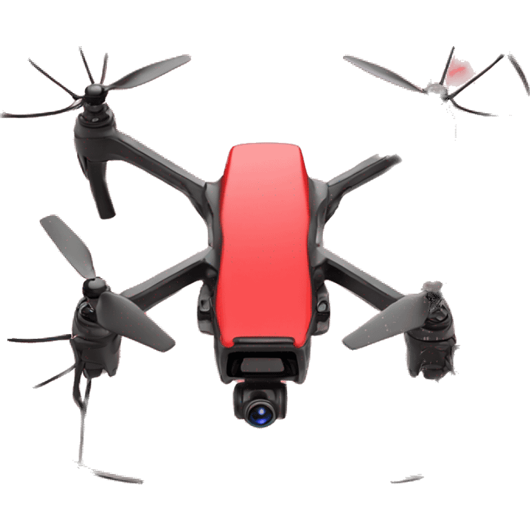 Fpv drone red color emoji