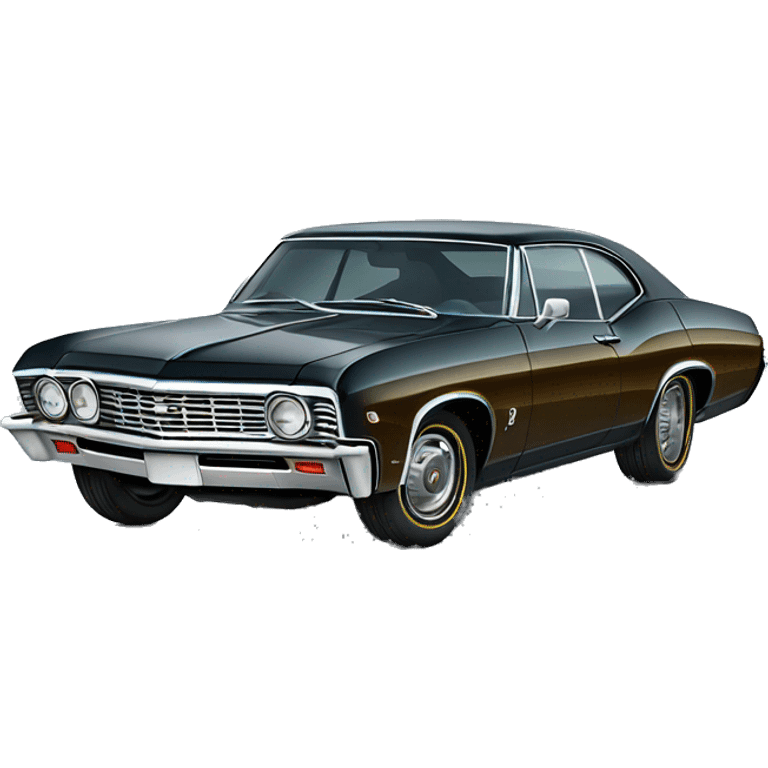 1967 Chevy impala car emoji