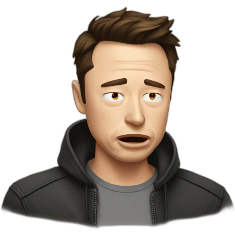 Elon Musk Crying emoji