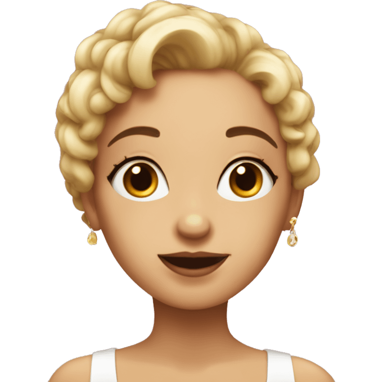 Cute coquette emoji