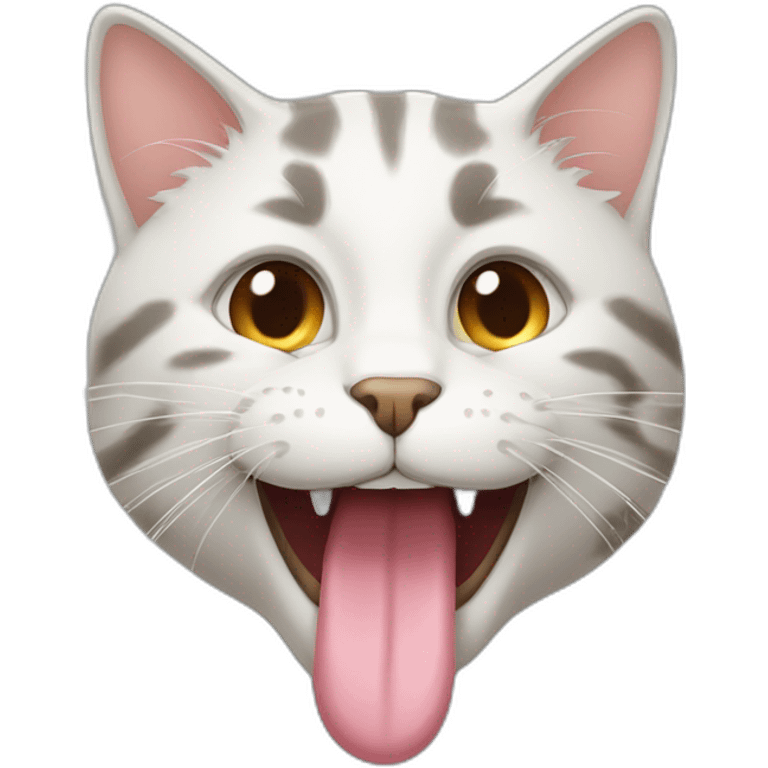 cat with tongue out emoji