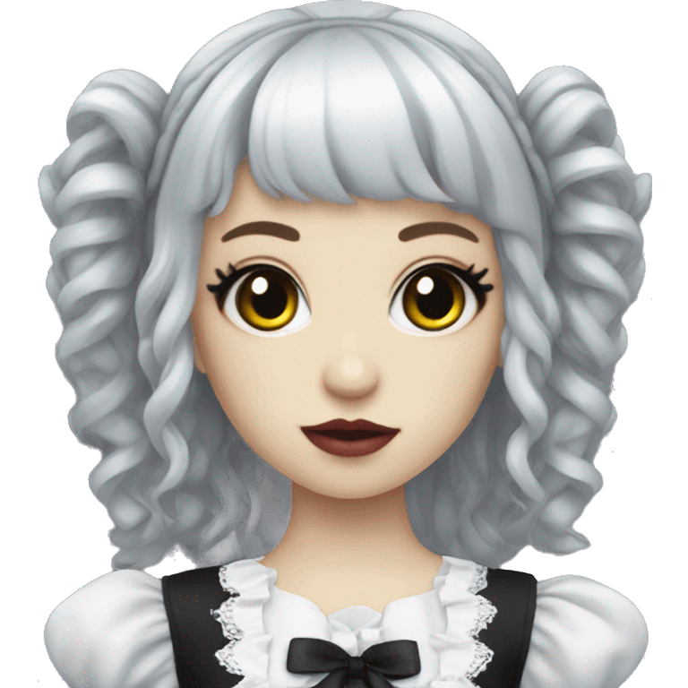 gothic lolita doll emoji