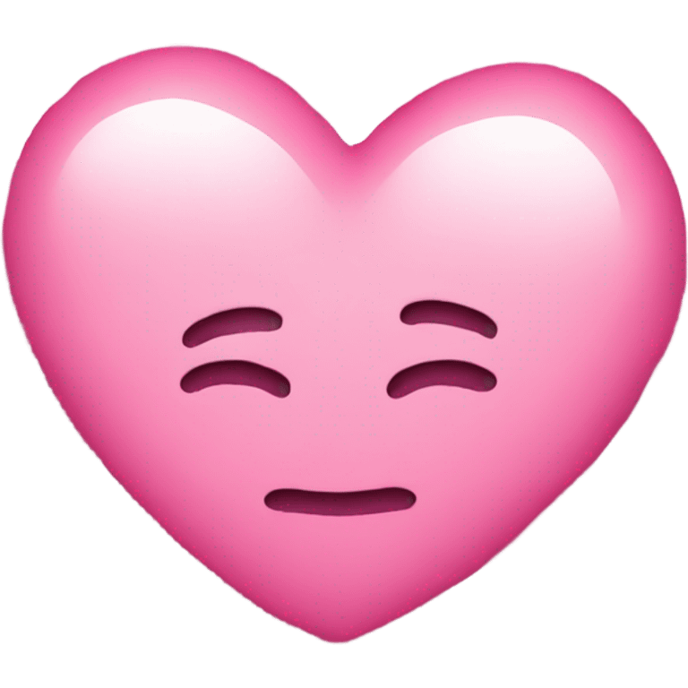 Pink heart emoji