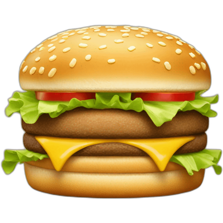 mcdonald’s big mac emoji