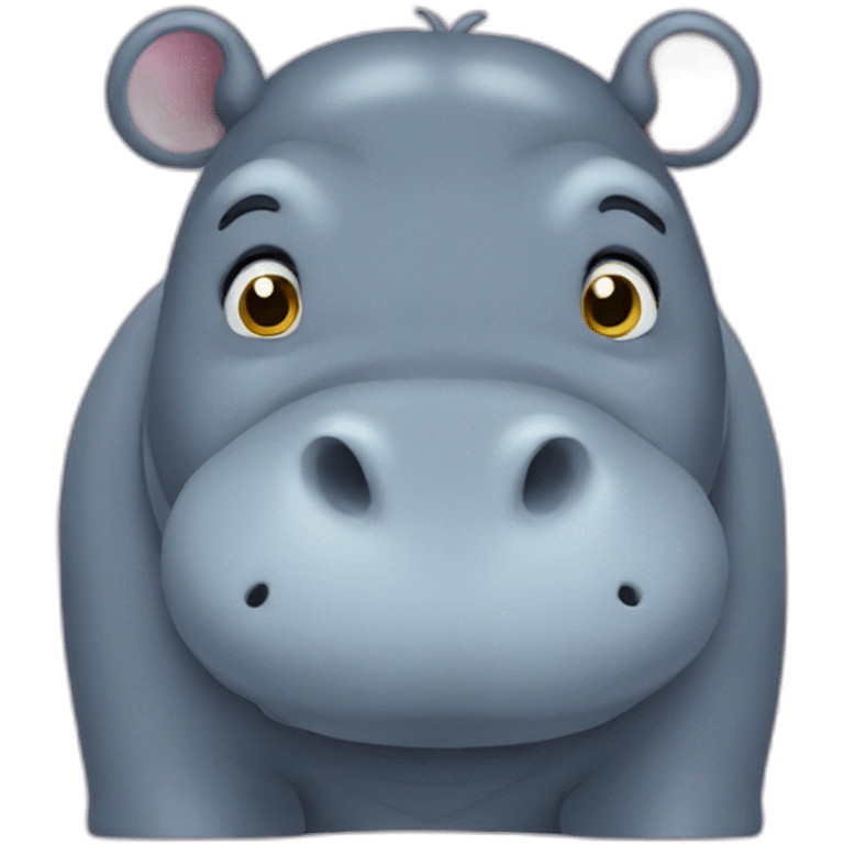 Hippo emoji