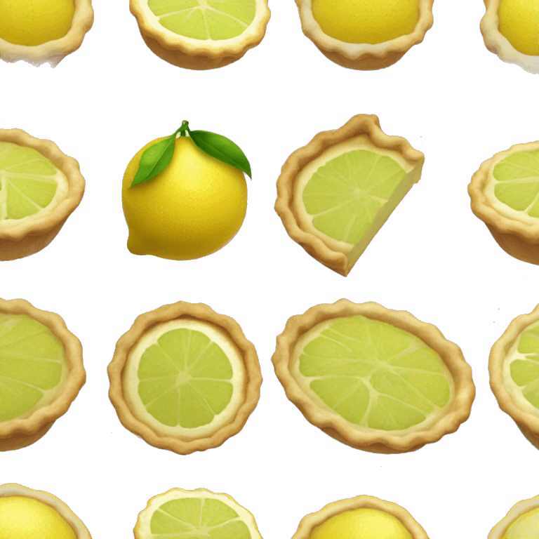 Pie de limón  emoji