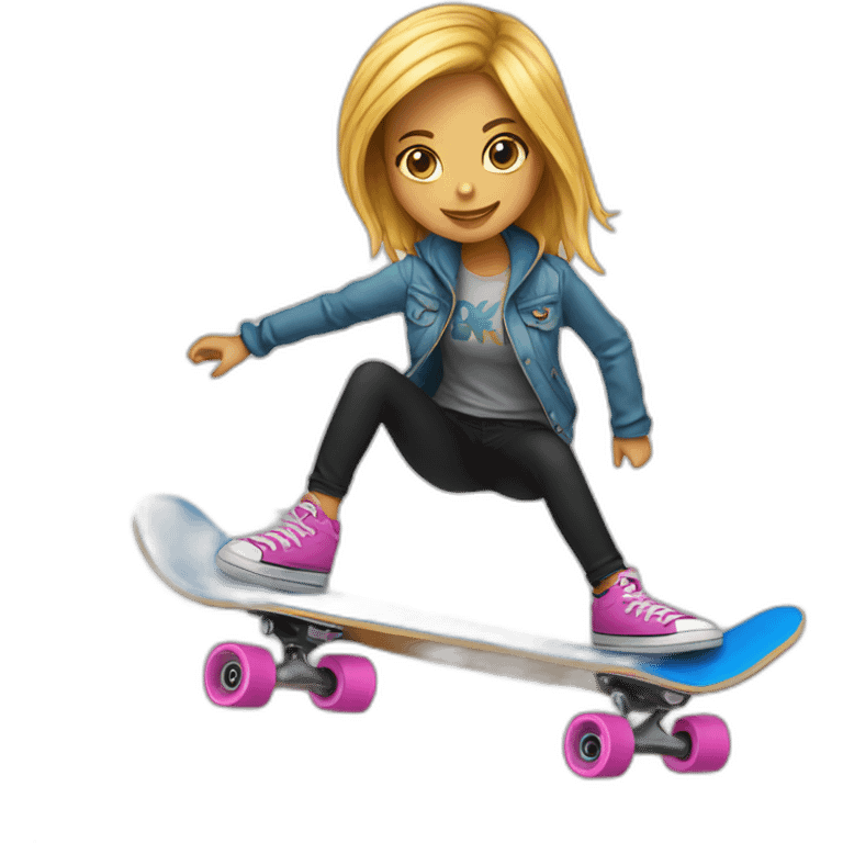 sk8r girl emoji