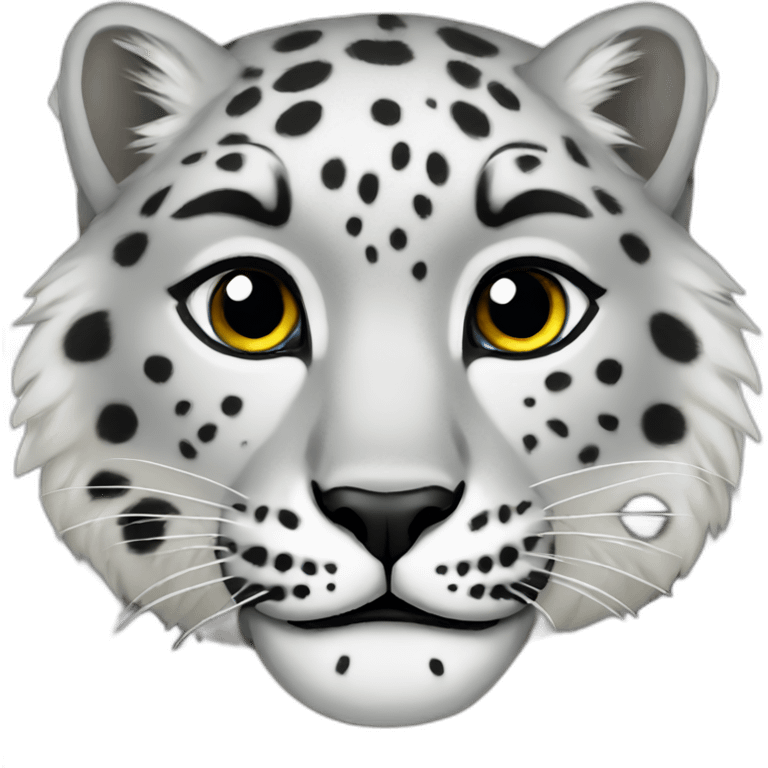 snow leopard emoji