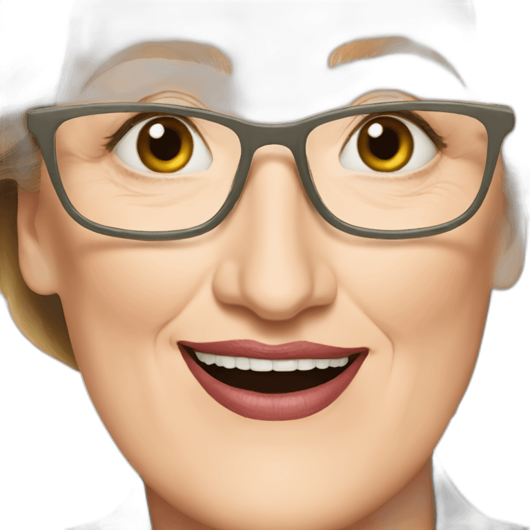 meryl streep emoji