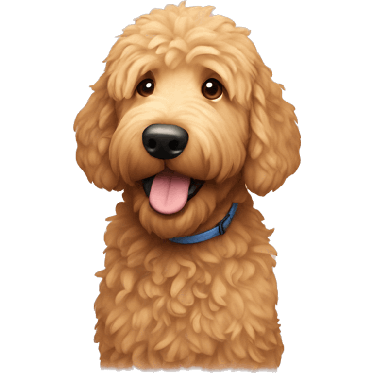 Golden doodle emoji