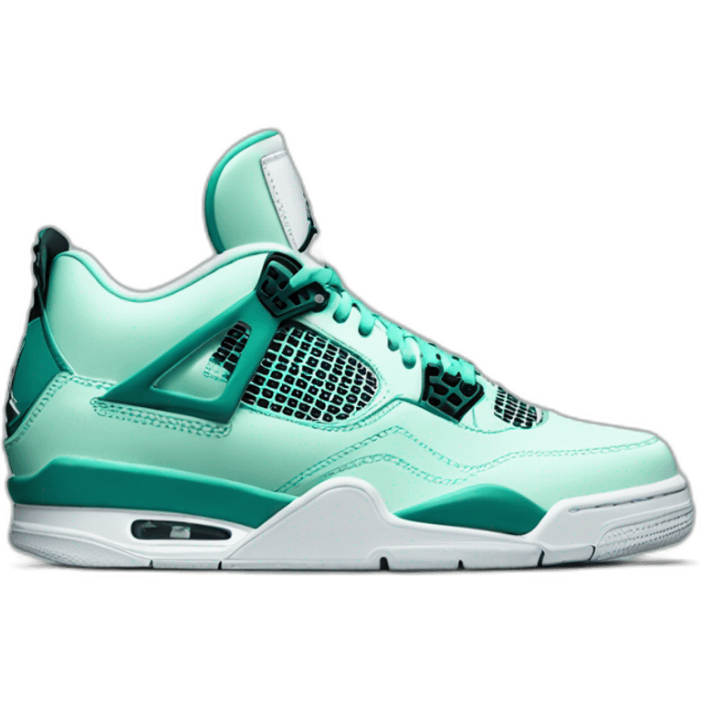 Jordan 4 seafoam emoji