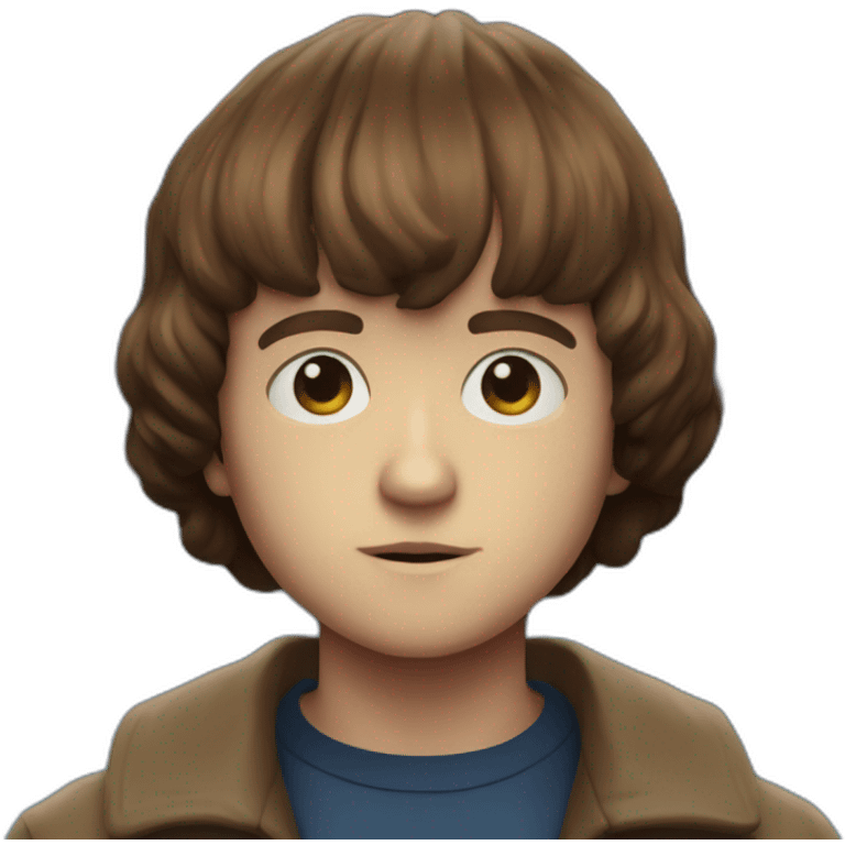 will byers stranger things  emoji