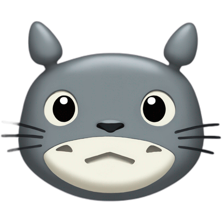 Totoro head emoji