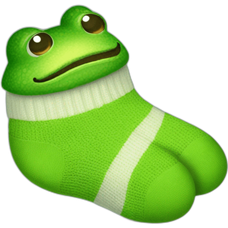 Froggy Sock emoji