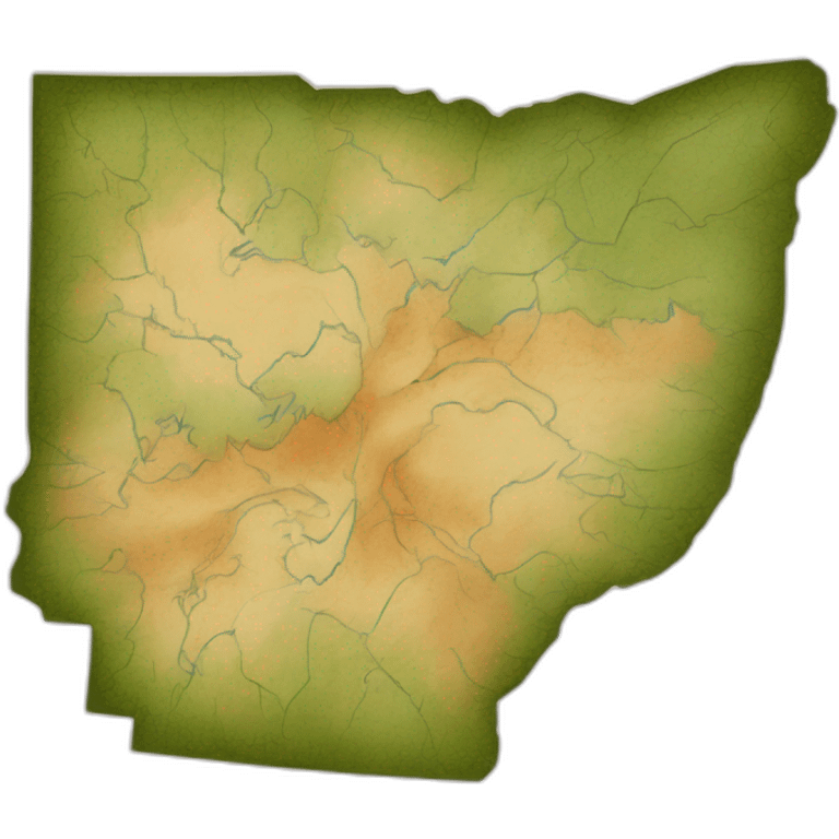 Georgian politic map, Georgia is geography, object, country, emoji