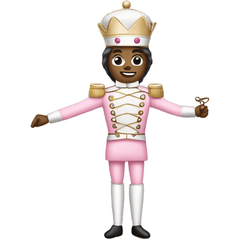 Light pink nutcracker emoji