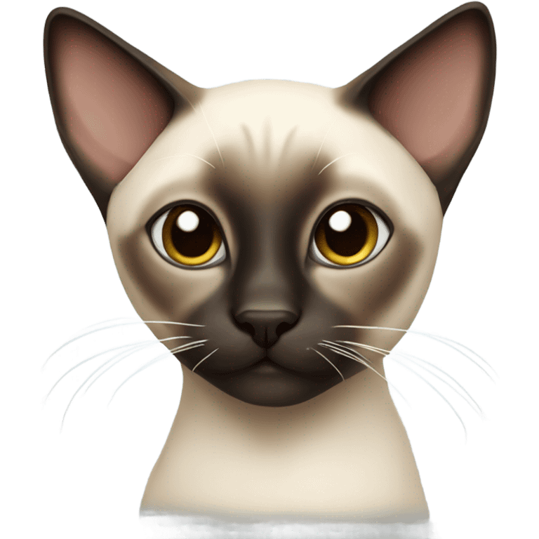 Siamese cat emoji