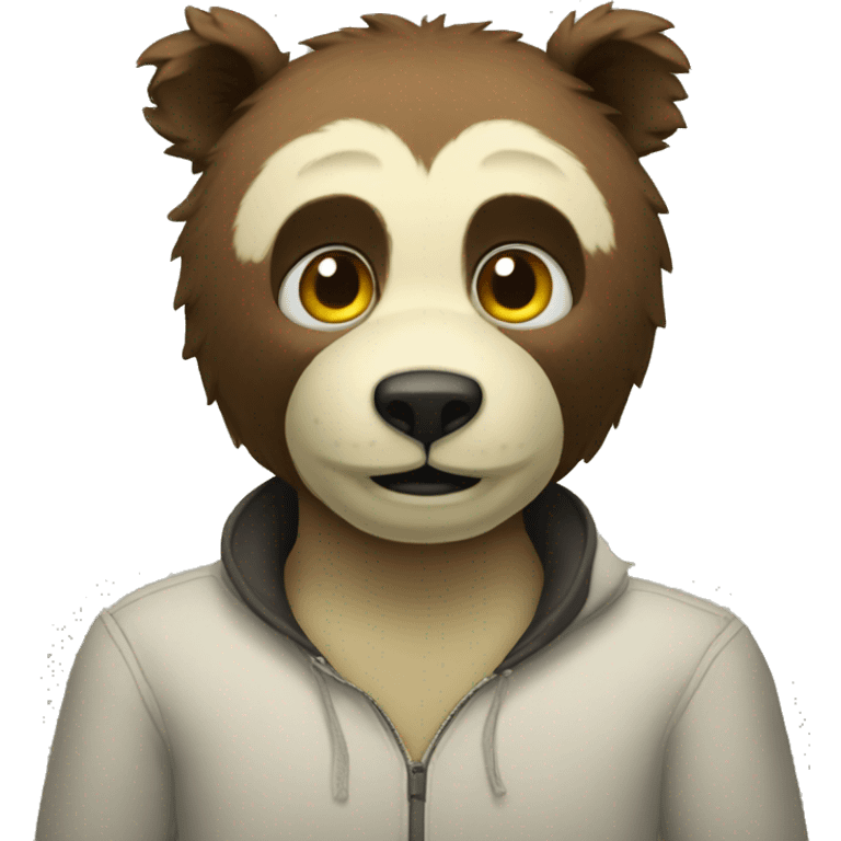 Oso animatronico emoji