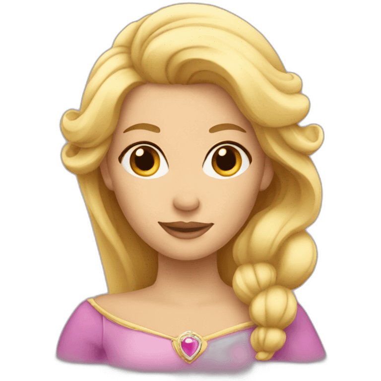 Women blond princess emoji