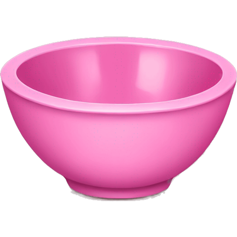 Pink bowl  emoji