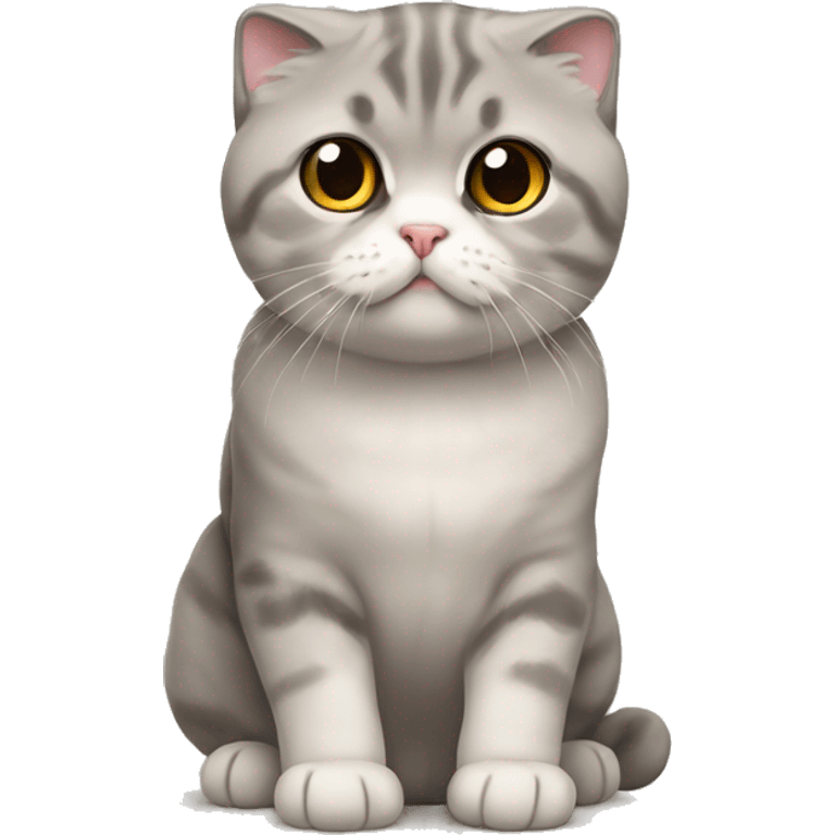 scottish fold cat emoji