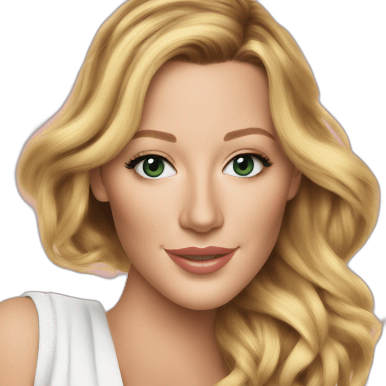 Blake Lively Betty Buzz emoji