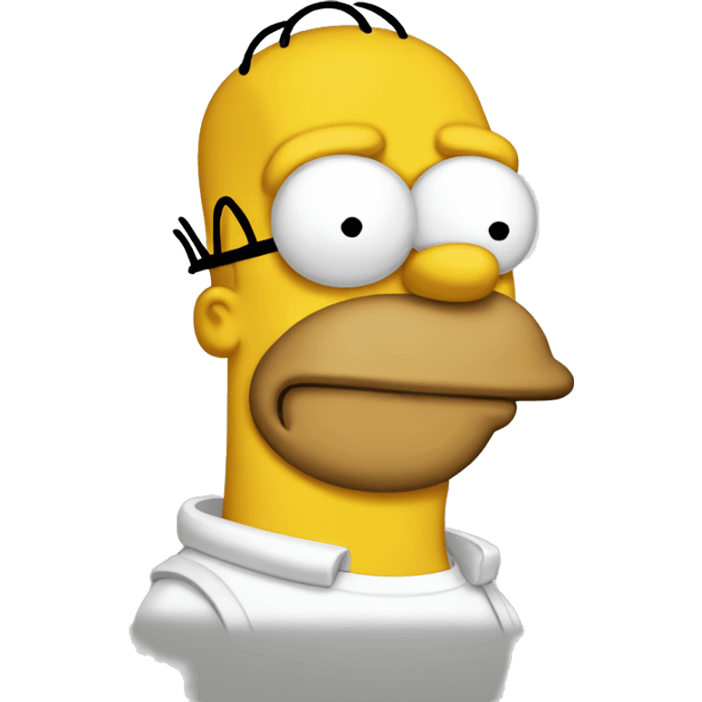 Homer simpson emoji