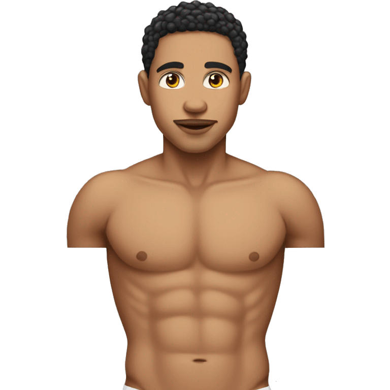 lightskin man in underwear emoji