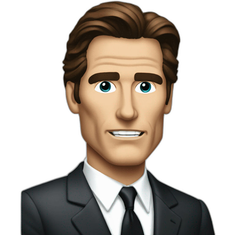 patrick bateman sigma face emoji