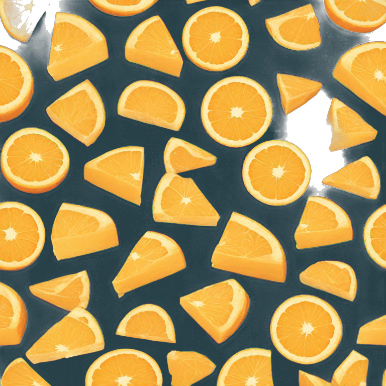 orange cheese slices emoji