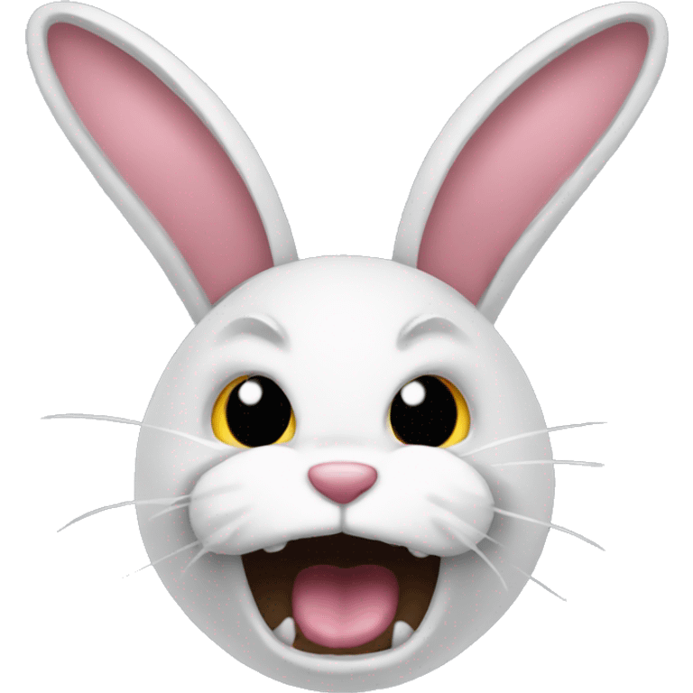 rage bunny emoji